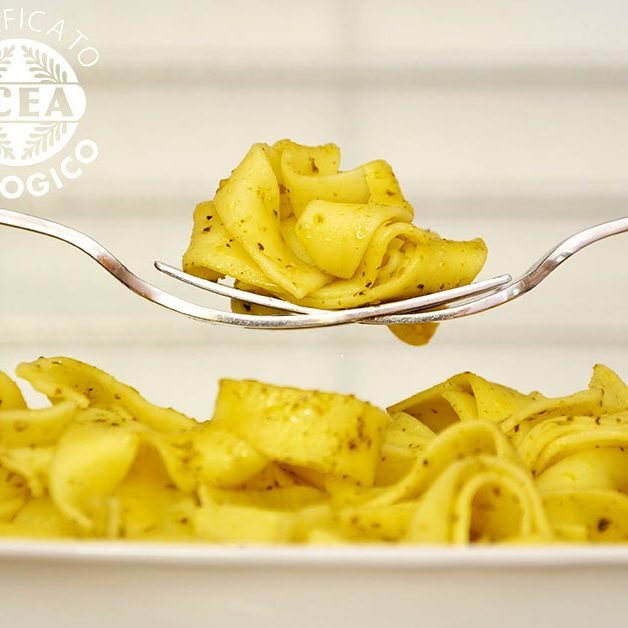 Ravioli artesanal recém-preparado